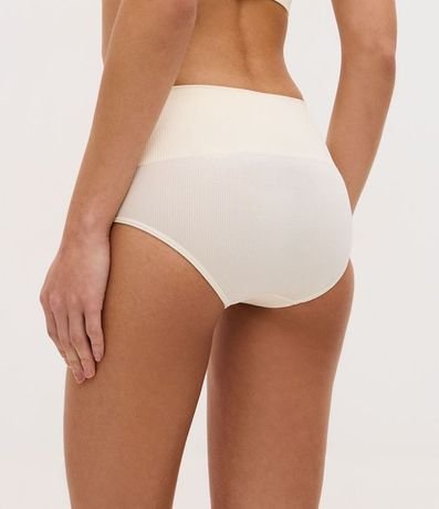 Bombacha Alta en Poliamida Seamless Acanalada 4