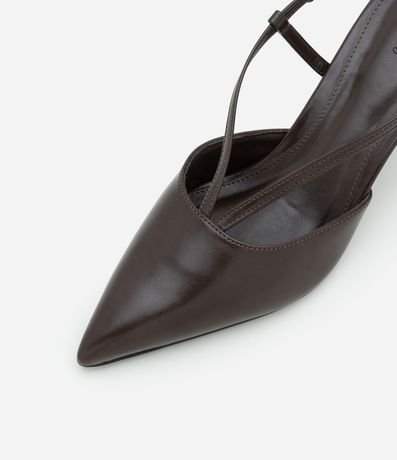Zapato Tacones en PU con 2 Tiras Formato en V 5