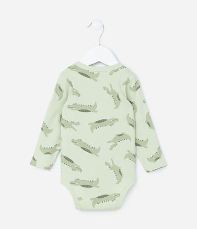 Body Infantil con Estampa Caimán - Talle 0 a 24 meses 2