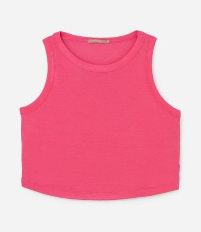 Blusa Cropped en Rib Curve & Plus Size 4