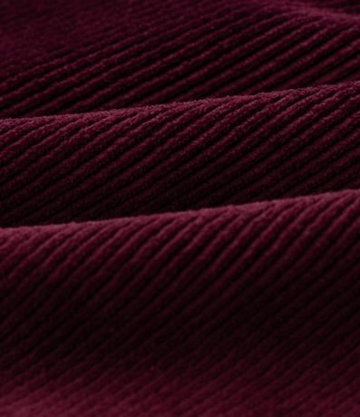 Pollera Infantil en Terciopelo con Volado - Talle 1 a 6 años 3