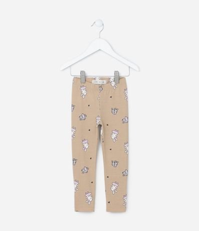 Pantalón Infantil con Estampa Conejita  Bailarina - Talle 1 a 6 años