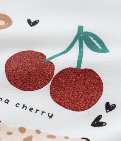 Blusa Infantil con Estampa Animalitos con Brillo - Talle 1 a 6 años 5