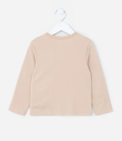 Blusa Infantil con Estampa Carita de Leopardo - Talle 1 a 6 años 2