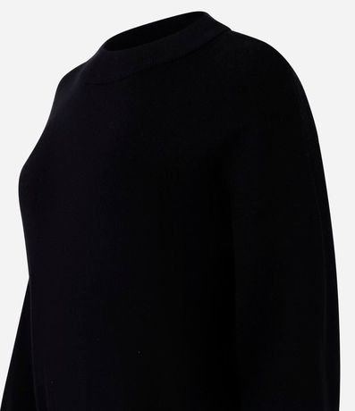 Buzo Suéter en Tricot con Puño Ajustado 2