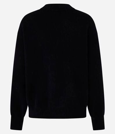 Buzo Suéter en Tricot con Puño Ajustado 3