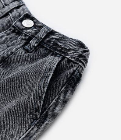 Pantalón Wide Leg Infantil en Jeans con Bolsillos Cargo - Talle 1 a 6 años 7