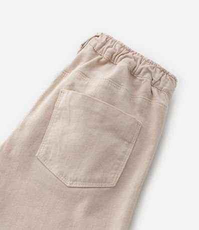 Pantalón Wide Leg Infantil con Bordado na bajo - Talle 1 a 6 años 4