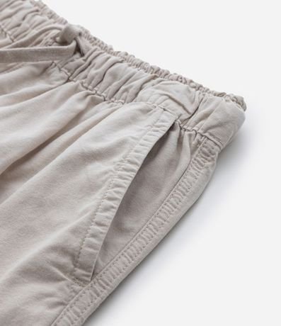 Bermuda Infantil en Sarga con Lazo - Talle 5 a 14 años 5