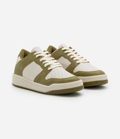 Championes Street en PU con Recortes Contrastantes 2