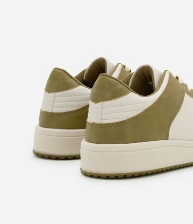 Championes Street en PU con Recortes Contrastantes 5