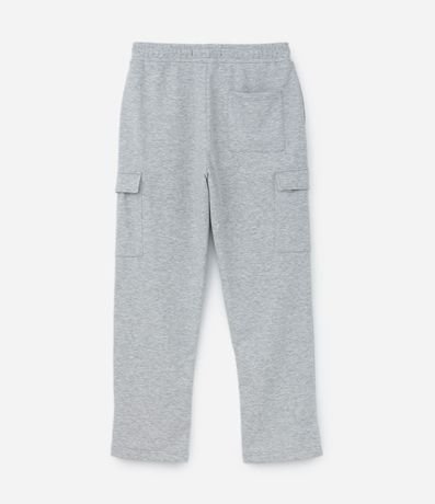 Pantalón Baggy en Algodón con Bolsillo Cargo 6