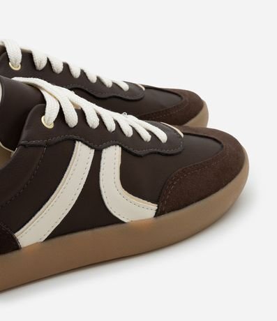 Championes Estilo Taco en PU con Detalles Laterales 4