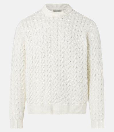 Suéter en Punto con Textura Chevron 4