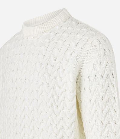 Suéter en Punto con Textura Chevron 5