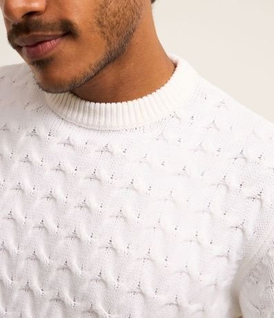 Suéter en Punto con Textura Chevron 3