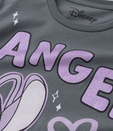 Remera Infantil con Estampa de Angel con Brillos - Talle 5 a 14 años 4