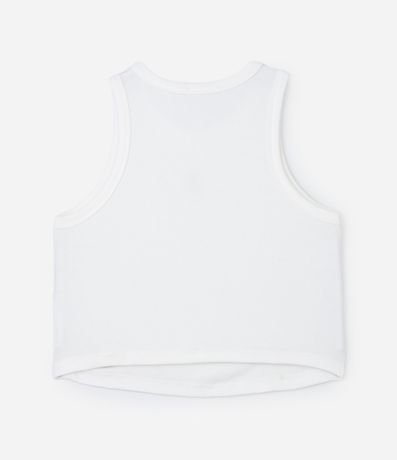 Blusa Musculosa Cropped con Bordado de Anacardo Curve & Plus Size 6