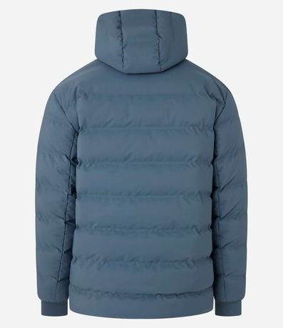 Campera Puffer Deportiva sin Costura con Capucha 8