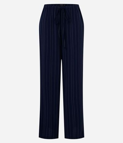 Pantalón Pantalona Rayada con Efecto Airflow 5