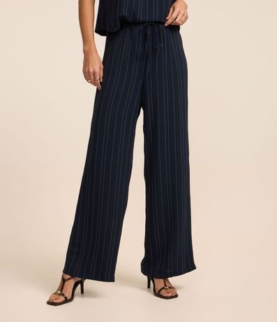 Pantalón Pantalona Rayada con Efecto Airflow 3