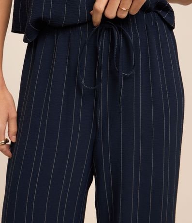 Pantalón Pantalona Rayada con Efecto Airflow 4