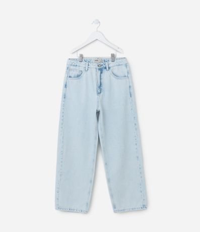 Pantalón Baggy Infantil en Jeans - Talle 5 a 14 años