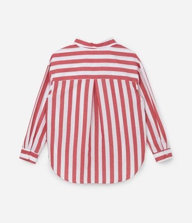 Camisa en Tricolina Rayada Curve & Plus Size 6