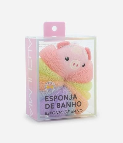 Esponja de Baño Unisex Alchemia Piggy 2