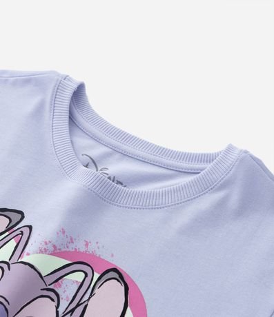 Remera Corta Infantil con Estampa de Angel - Talle 5 a 14 años 4