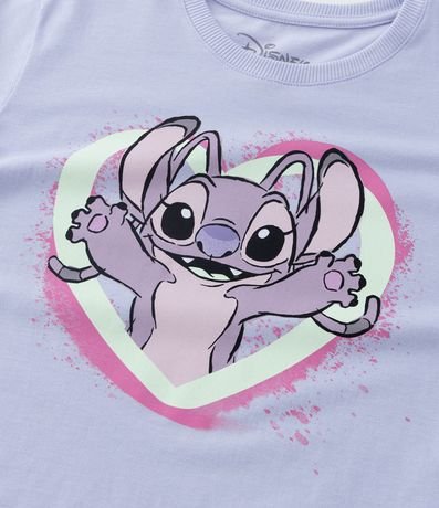 Remera Corta Infantil con Estampa de Angel - Talle 5 a 14 años 6