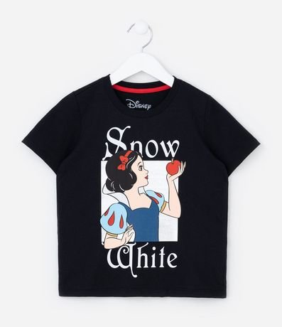 Remera Infantil con Estampa Blancanieves con Foil - Talle 4 a 12 años