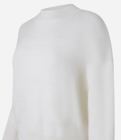 Suéter Texturizado en Punto con Caida Leve 2