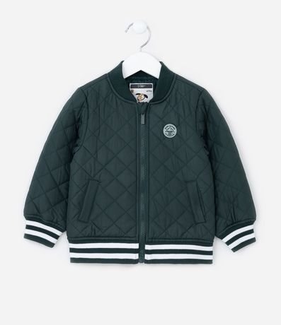 Campera Bomber Infantil con Textura Capitoneada - Talle 1 a 5 años