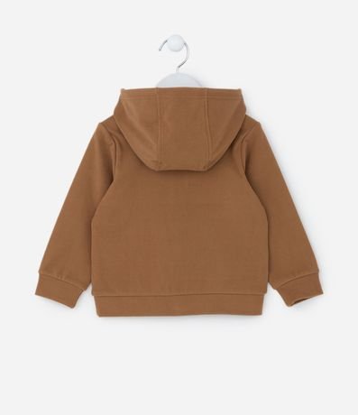 Saco Infantil en Fleece con Capucha y Cremallera - Talle 1 a 5 años 2