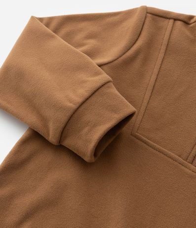 Saco Infantil en Fleece con Capucha y Cremallera - Talle 1 a 5 años 5