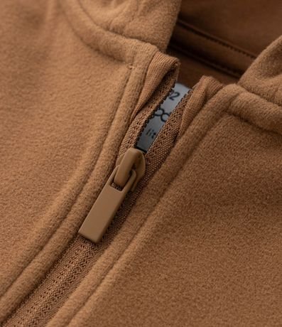 Saco Infantil en Fleece con Capucha y Cremallera - Talle 1 a 5 años 6