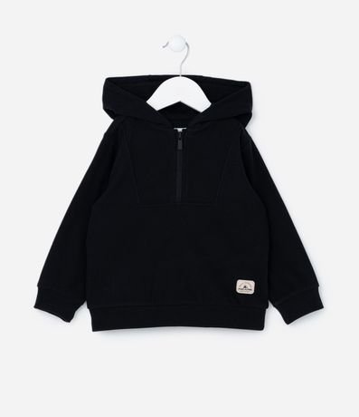 Saco Infantil en Fleece con Capucha y Cremallera - Talle 1 a 5 años