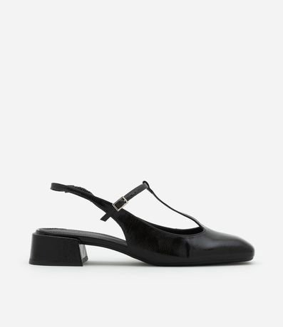 Zapato Muñeca en PU con Tira en T 1