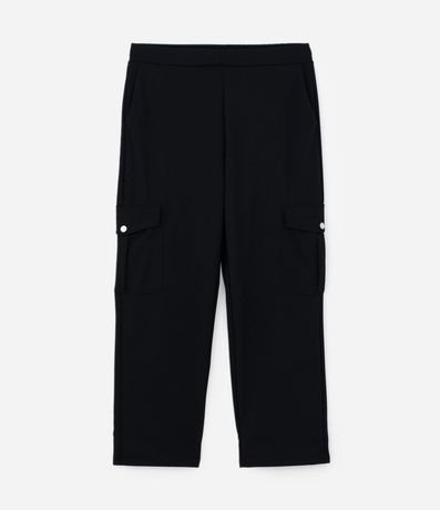 Pantalón en Crepé con Bolsillo Cargo Curve & Plus Size 5