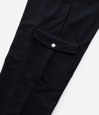 Pantalón en Crepé con Bolsillo Cargo Curve & Plus Size 8