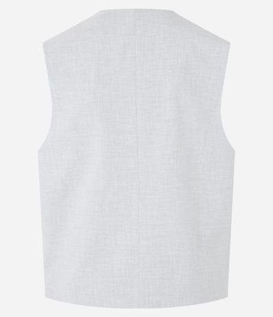 Chaleco en Sastrería con Cuello en V 9