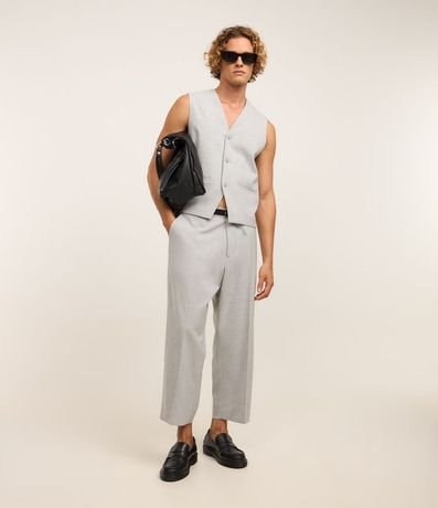 Chaleco en Sastrería con Cuello en V 2