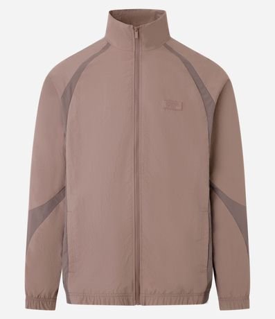 Campera Deportiva en Poliamida con Detalles