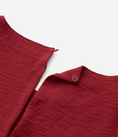 Blusa Manga Corta Texturizada con Detalle en el Cuello Curve & Plus Size 9