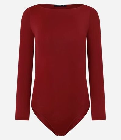 Body Básico en Media Mlla con Escote Bote 7