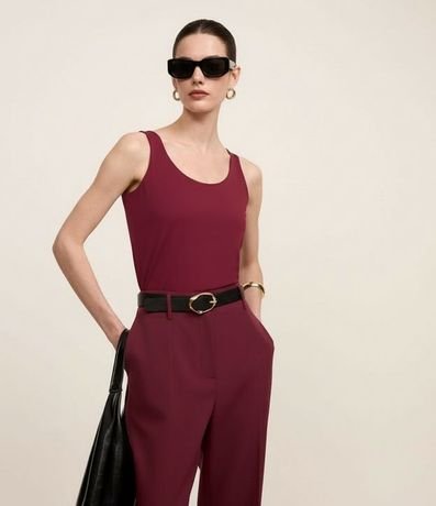 Blusa Musculosa en Poliamida con Escote U 4