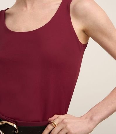 Blusa Musculosa en Poliamida con Escote U 4