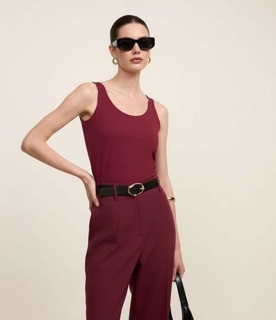 Blusa Musculosa en Poliamida con Escote U 6