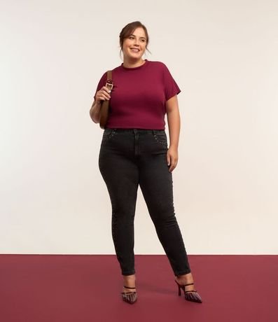 Blusa en Ribana sin Sisa Curve & Plus Size 2